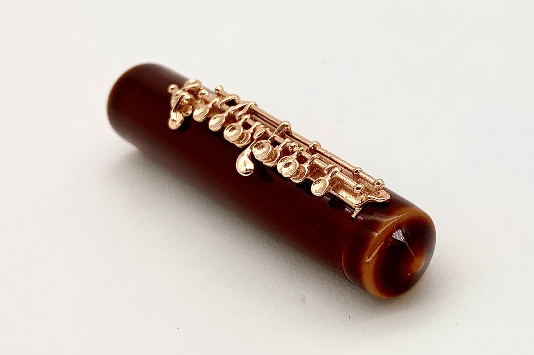 NakayaPiccoloLongWriterTokiTamenuriFountainPenwithPinkgoldPiccoloStopper_K